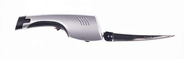 Cuchillo electrico con hoja para deshuesar